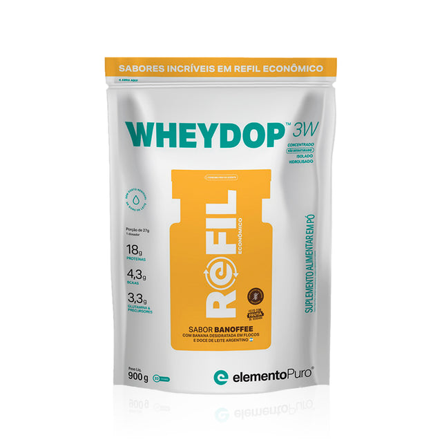 REFIL WHEYDOP 3W Banoffee 900g