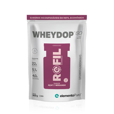 REFIL WHEYDOP ISO Açaí com Morango 900g