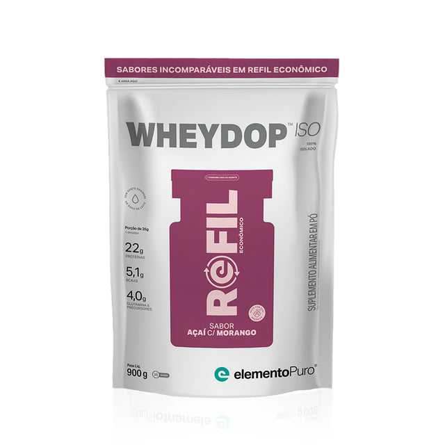 REFIL WHEYDOP ISO Açaí com Morango 900g