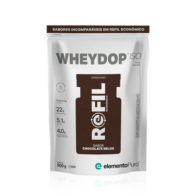 REFIL WHEYDOP ISO Chocolate Belga 900g