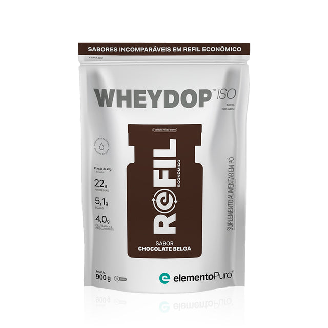 REFIL WHEYDOP ISO Chocolate Belga 900g