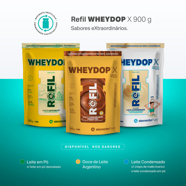 REFIL WHEYDOP X Leite Condensado 900g