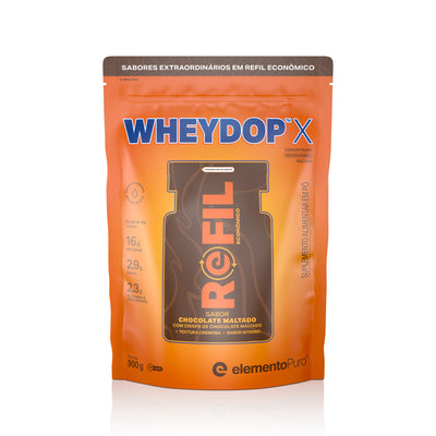 REFIL WHEYDOP X Chocolate Maltado 900g