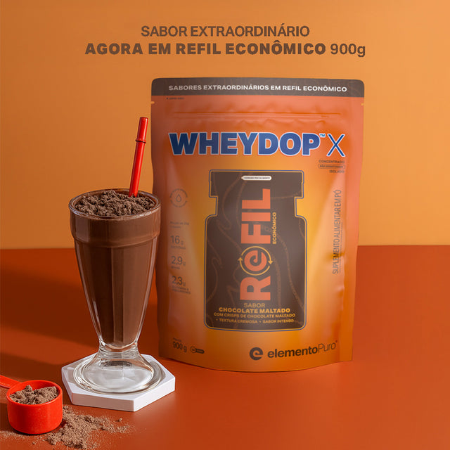 REFIL WHEYDOP X Chocolate Maltado 900g