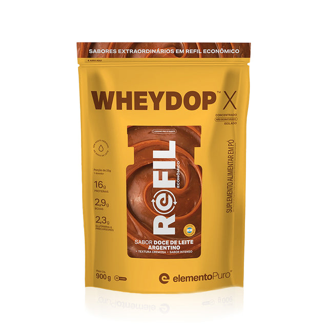 REFIL WHEYDOP X Doce de Leite Argentino 900g