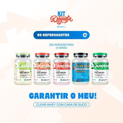 KIT Degusta - Os Refrescantes - MONODOSE JUICEDOP 5x12g