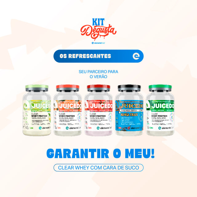 KIT Degusta - Os Refrescantes - MONODOSE JUICEDOP 5x12g