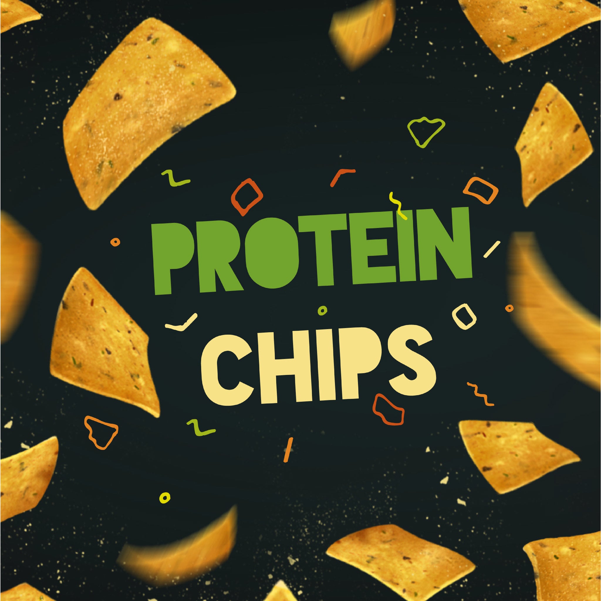SNACKDOP Protein Chips Lemon Pepper 40g
