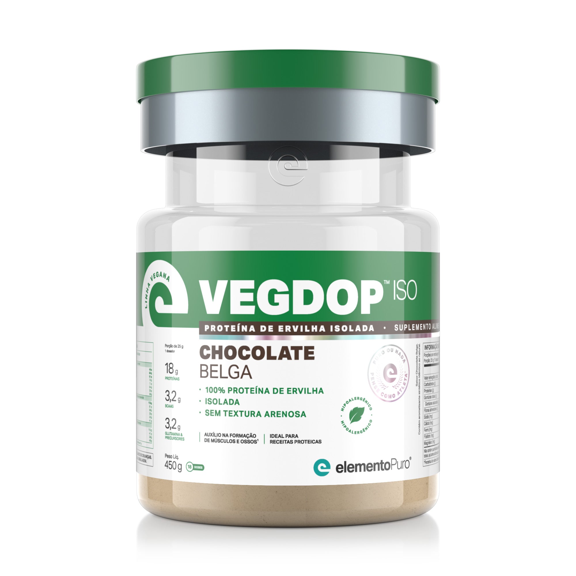 VEGDOP Chocolate Belga 450g