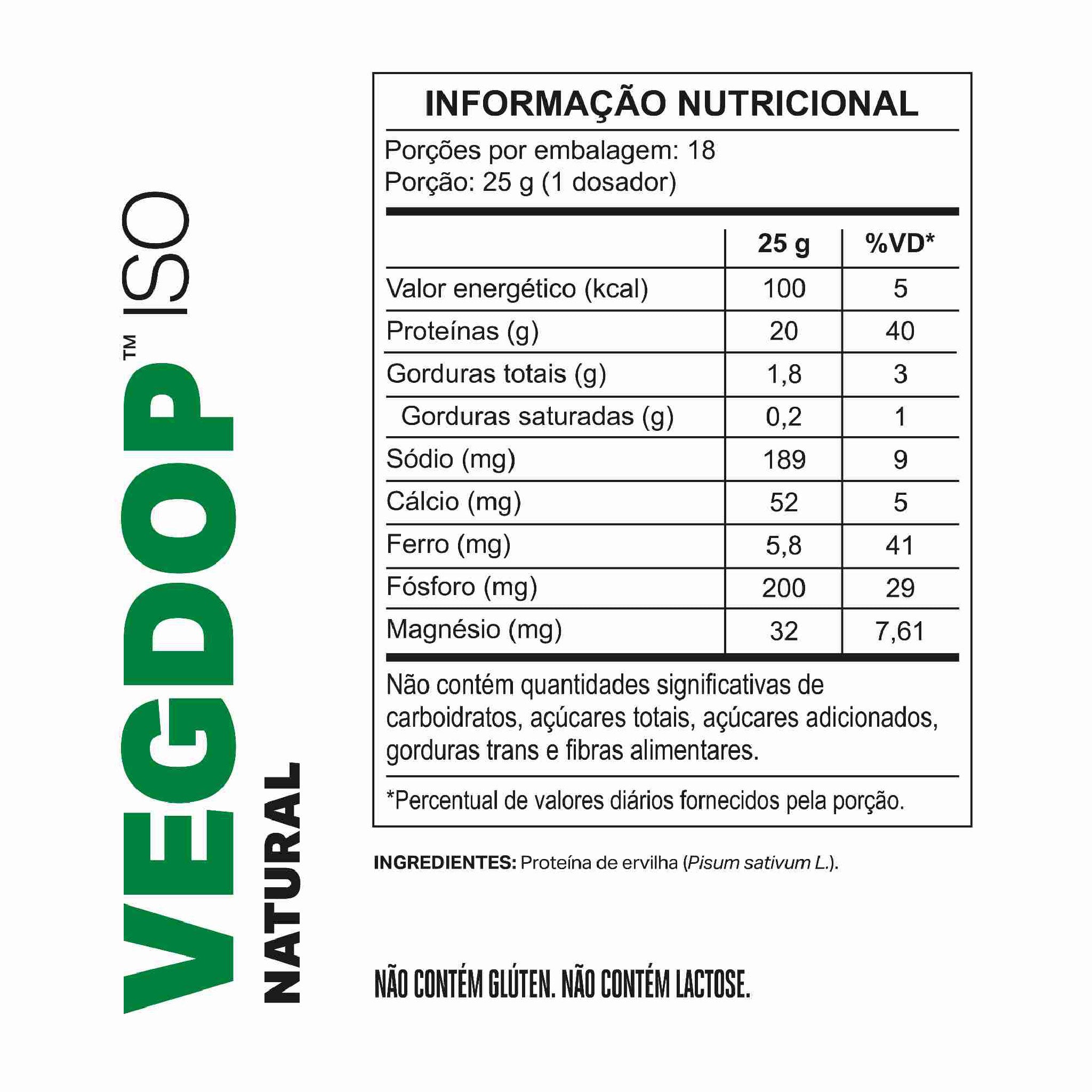 VEGDOP Natural 450g