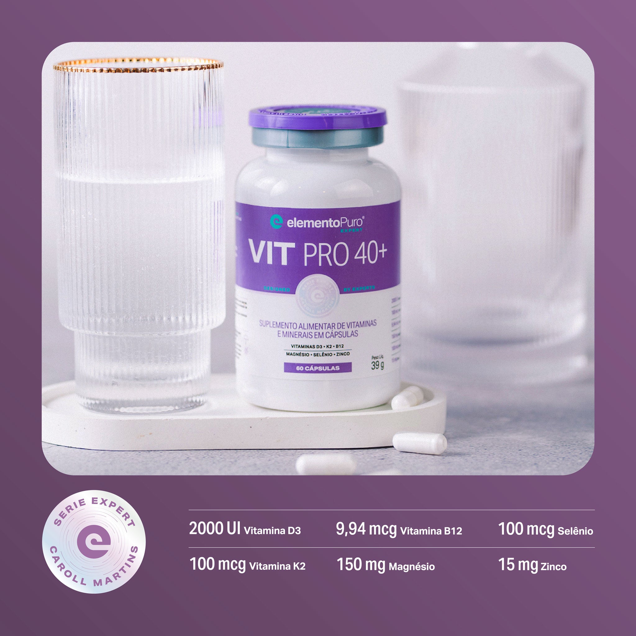 VIT PRO 40+ 60 cápsulas