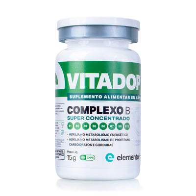 VITADOP B - Vitaminas complexo B 60 Cápsulas