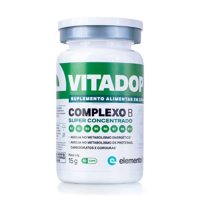 VITADOP B - Vitaminas complexo B 60 Cápsulas
