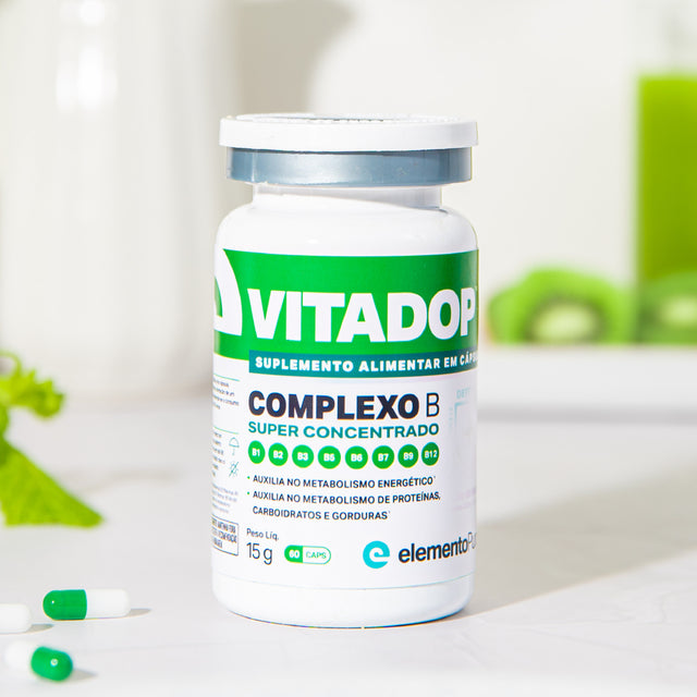 VITADOP B - Vitaminas complexo B 60 Cápsulas