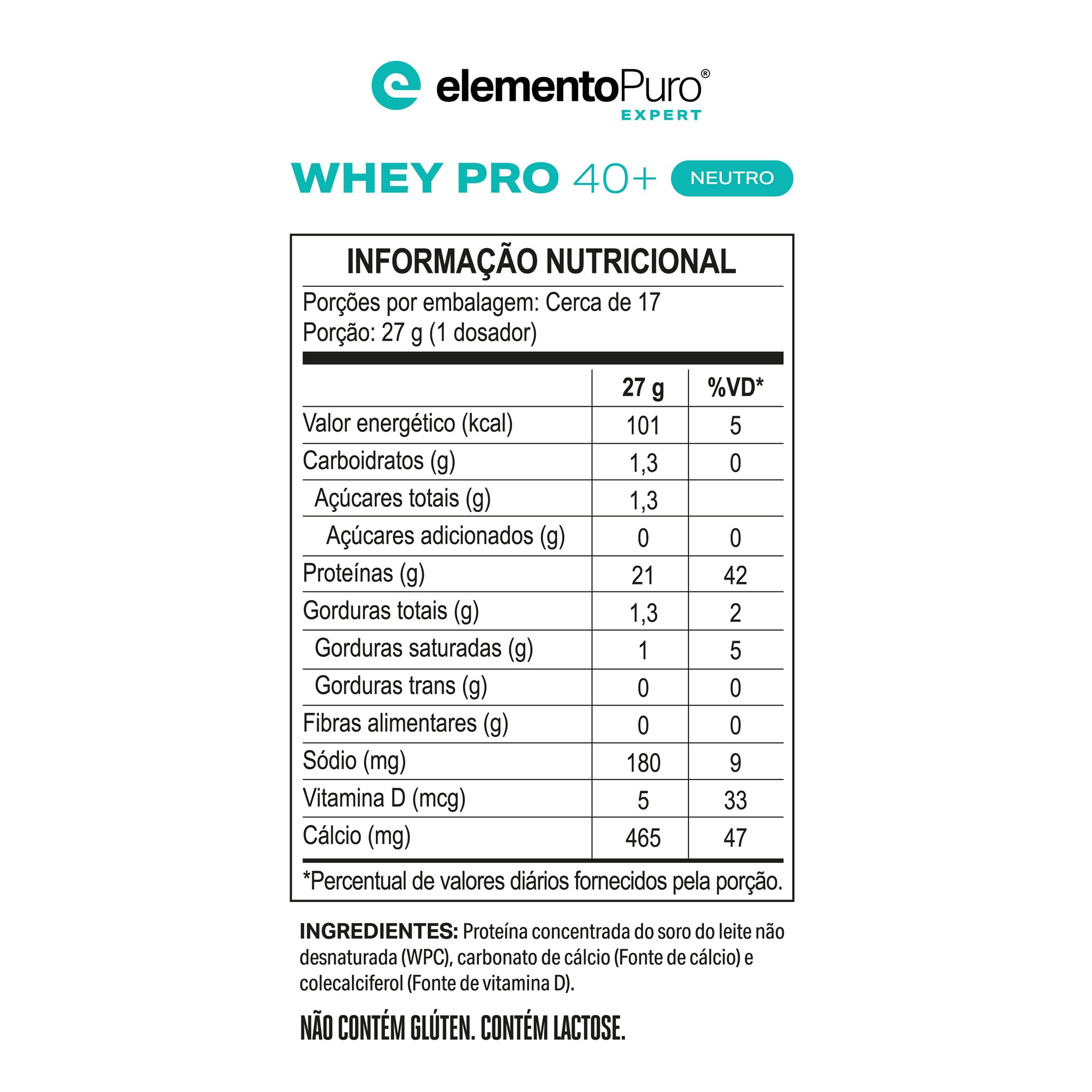 WHEY PRO 40+ Neutro 450g