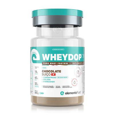 WHEYDOP 3W Chocolate Suíço 900g