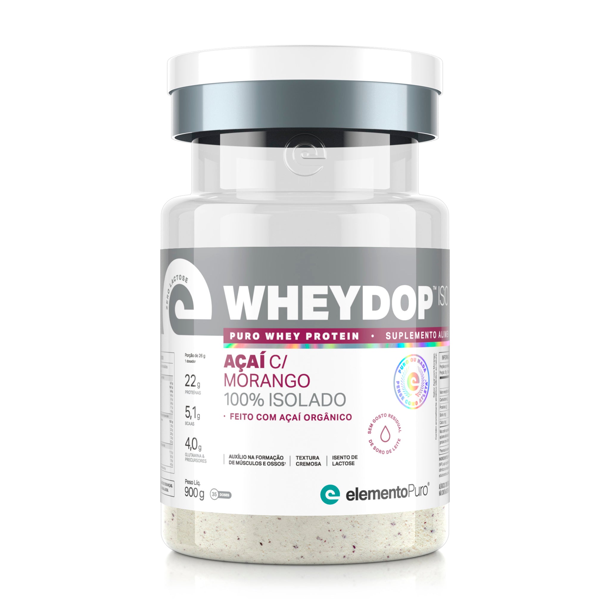 WHEYDOP ISO Açaí com Morango 900g