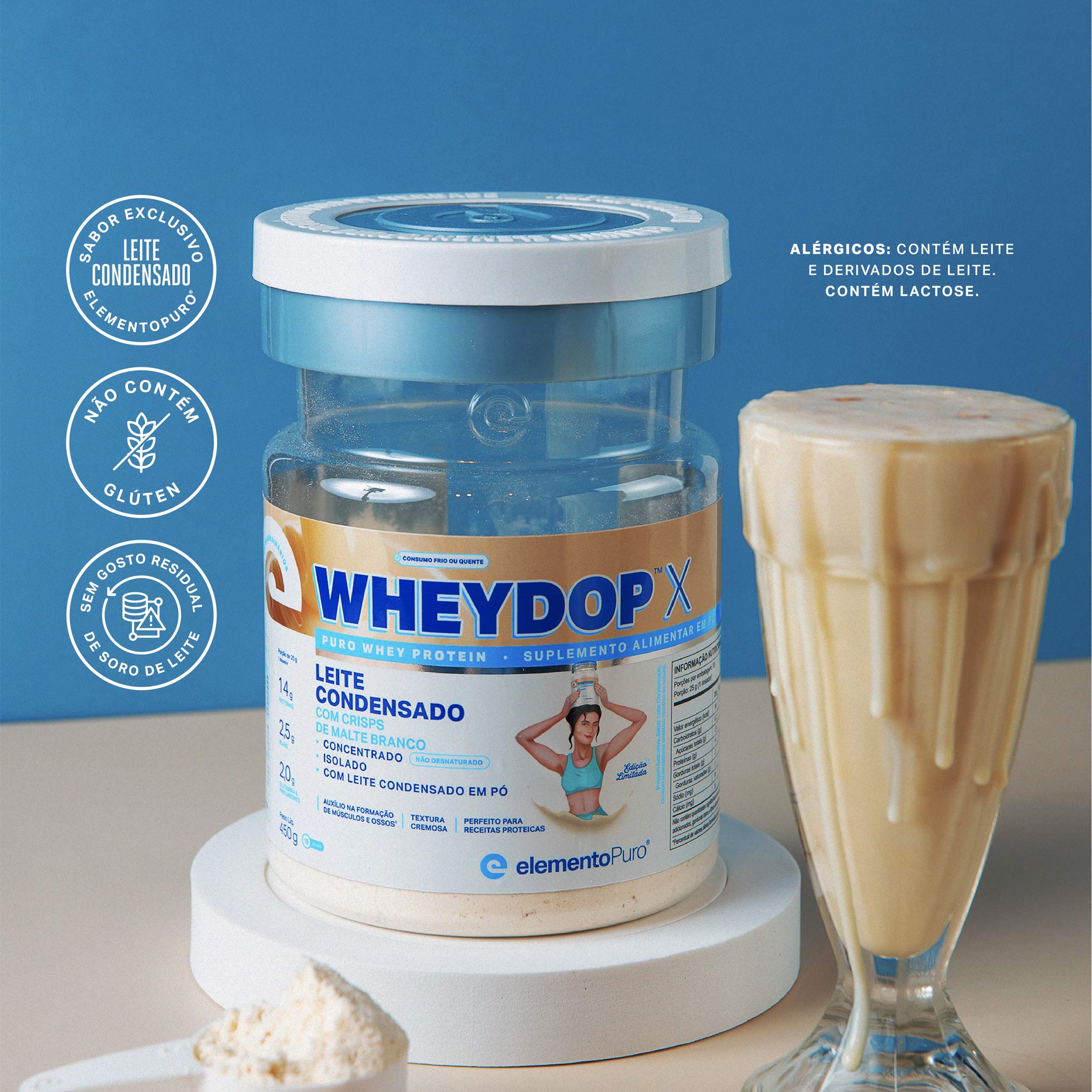 WHEYDOP X Leite Condensado 450g