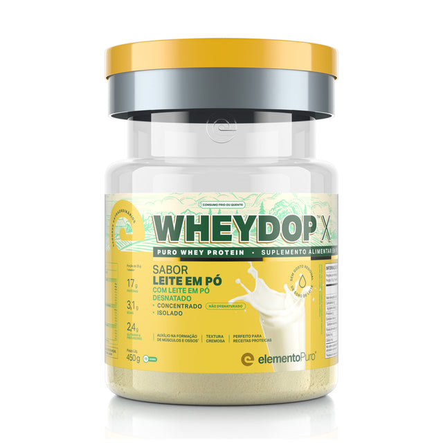 WHEYDOP X Leite em pó 450g