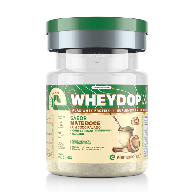 WHEYDOP X Mate Doce com Coco Ralado 450g
