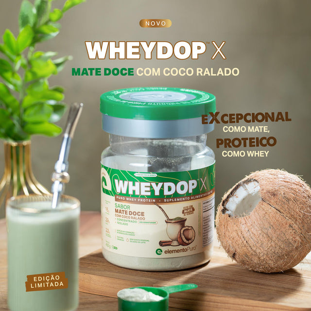 WHEYDOP X Mate Doce com Coco Ralado 450g