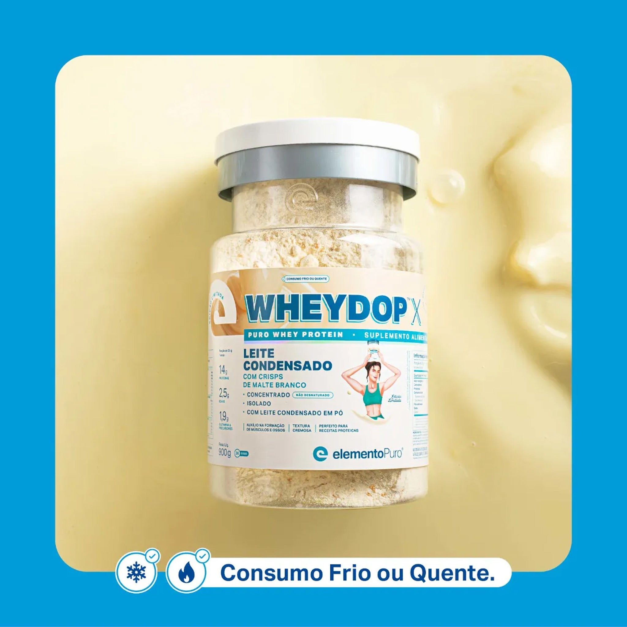 WHEYDOP X Leite Condensado 900g