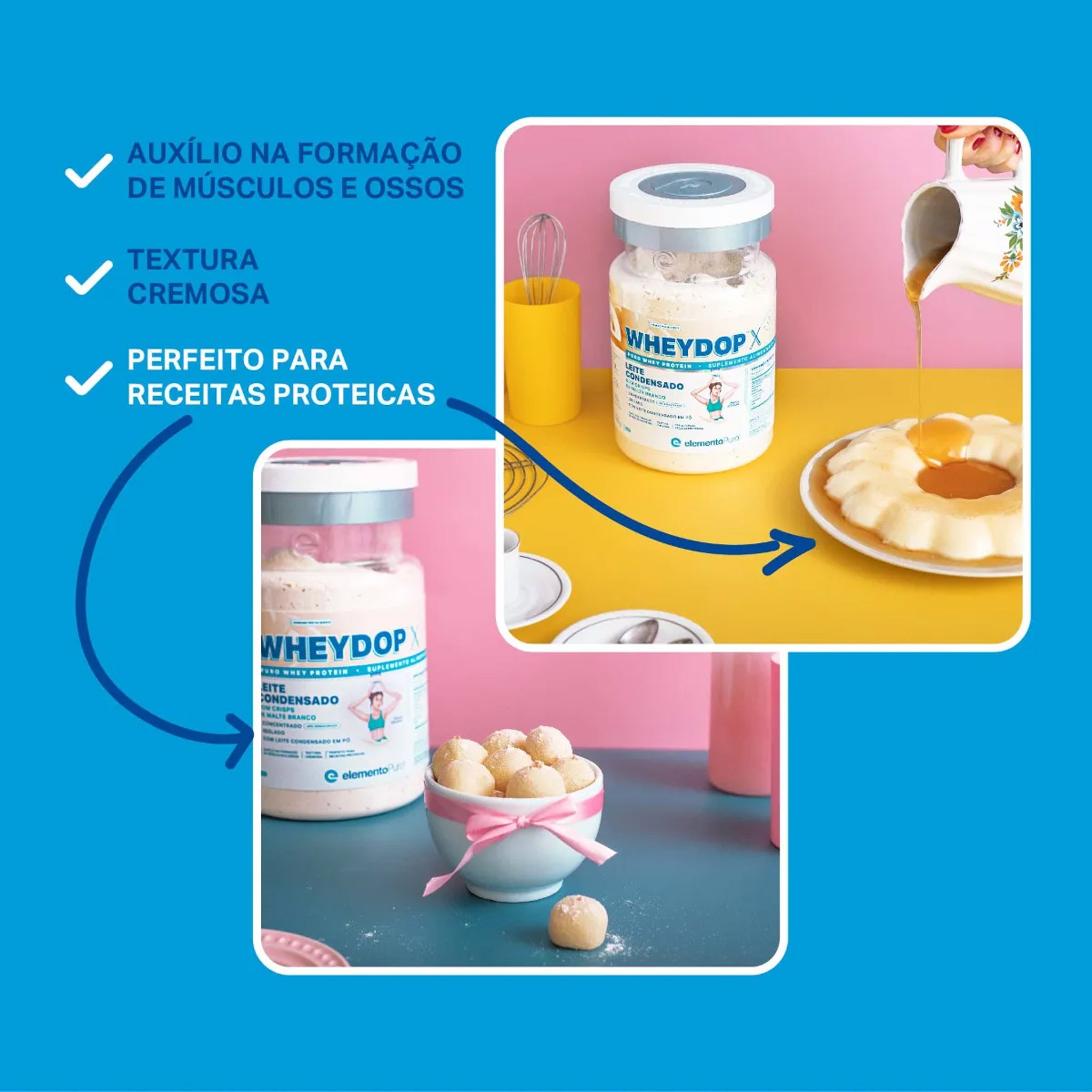 WHEYDOP X Leite Condensado 900g