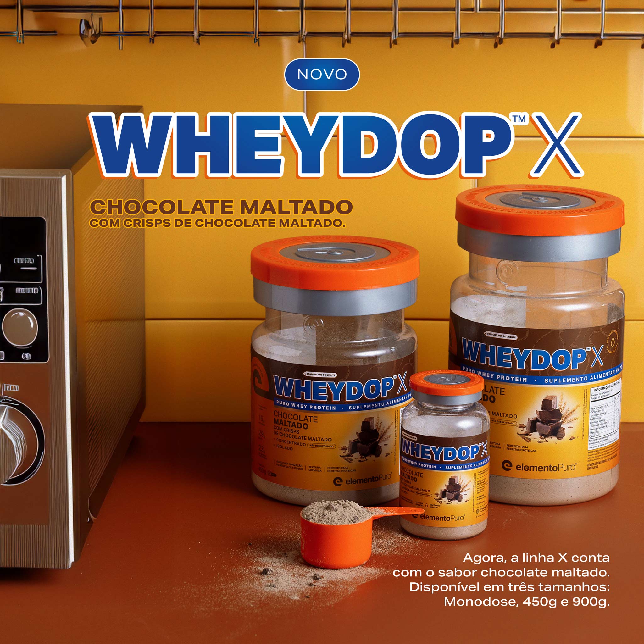WHEYDOP X Chocolate Maltado 900g