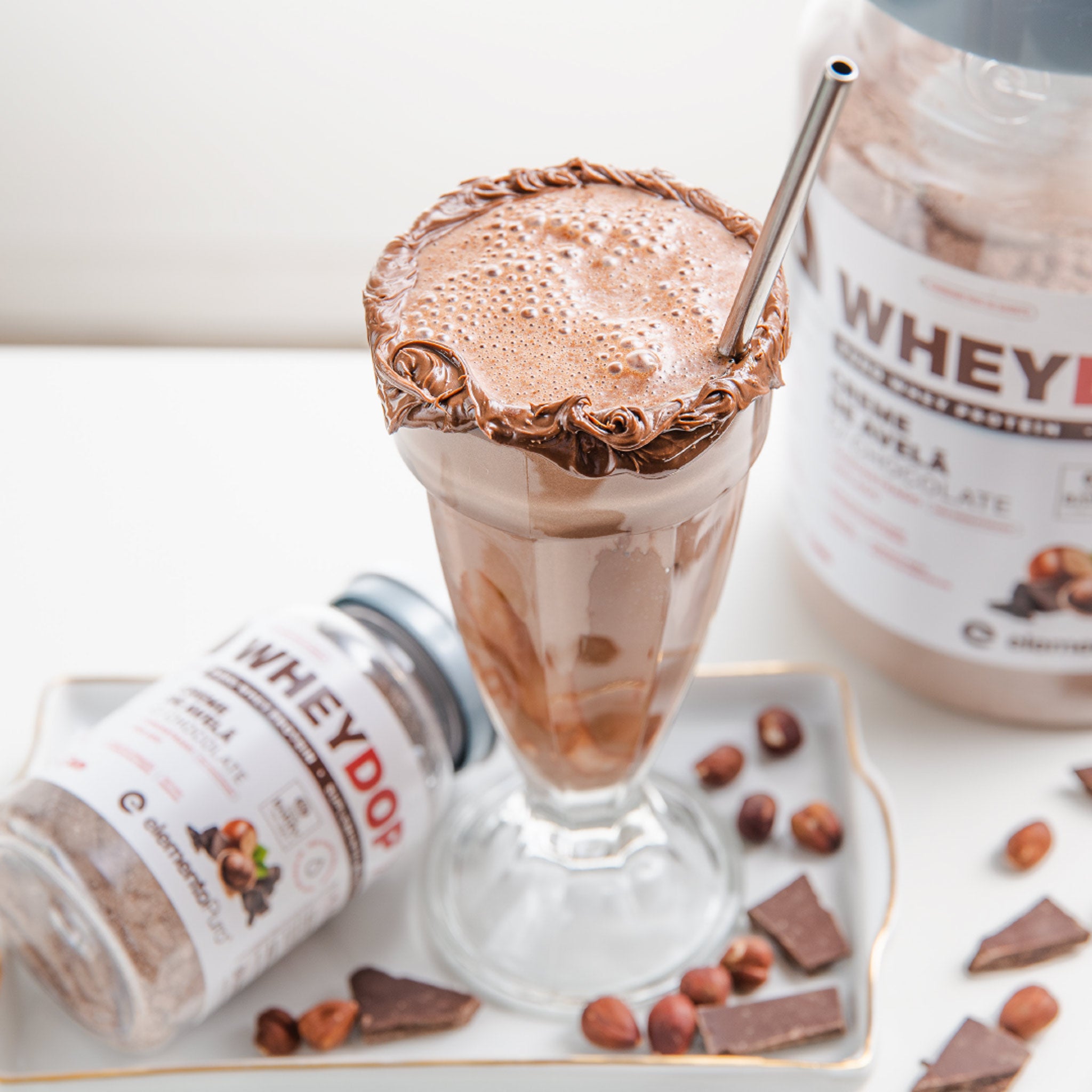 WHEYDOP X Creme de Avelã com Chocolate 900g