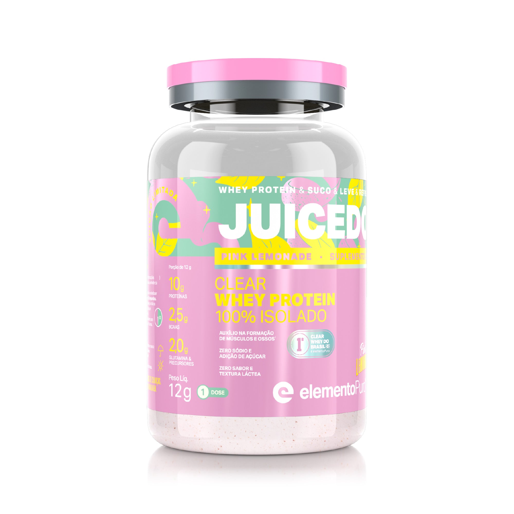 MONODOSE JUICEDOP Clear Whey Protein Pink Lemonade 12g