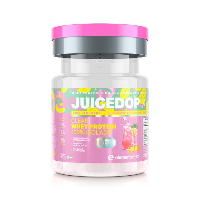 JUICEDOP Clear Whey Protein Pink Lemonade 450g