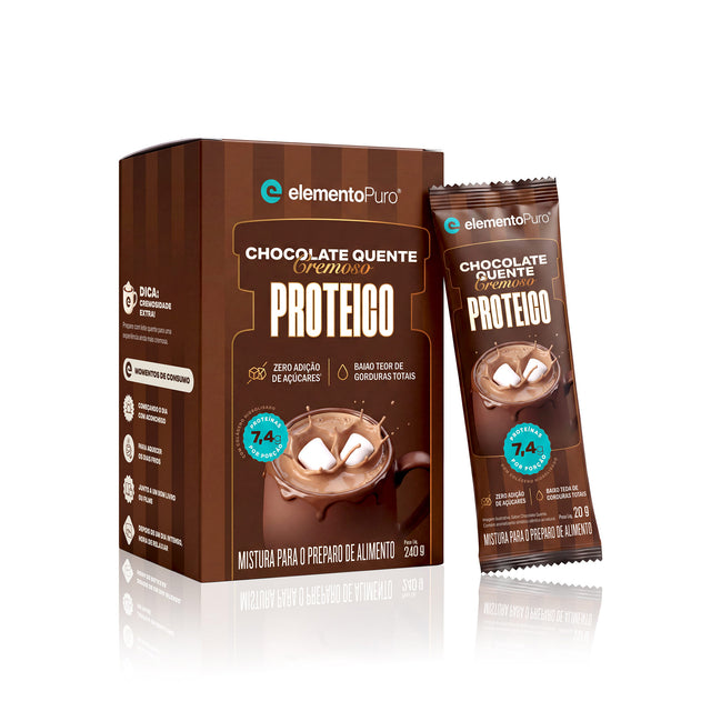 Chocolate Quente Cremoso Proteico Display 240g
