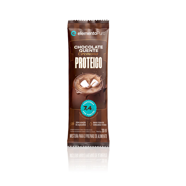 Chocolate Quente Cremoso Proteico Sachê 20g